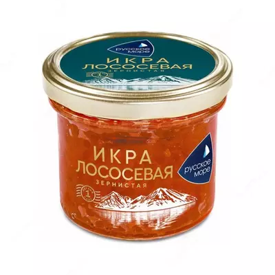 Икра лососевая зернистая "Русское море" (95 г)