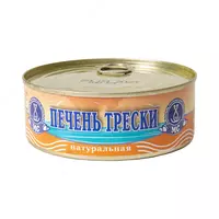  Печень трески натуральная ТД Морское Содружество ж/б 230г - 