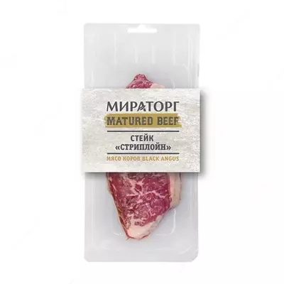 Стейк Мираторг из говядины стриплойн 200г