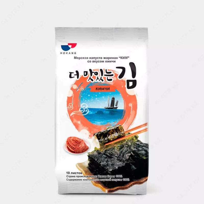 Dengiz karam" Hokang "qovurilgan" kim " kimchi ta'mi bilan, 5 g