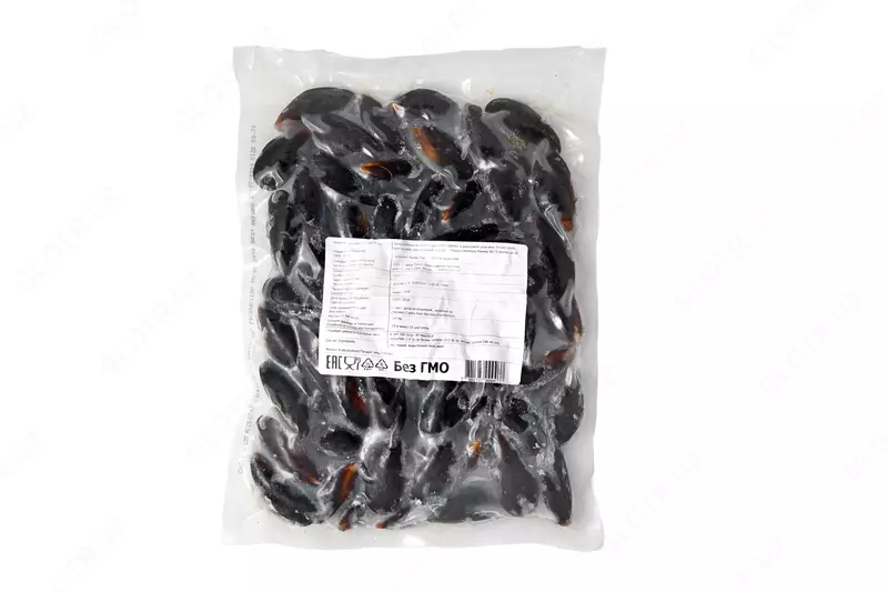 Мидии в ракушках