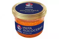 Икра лососевая зернистая 160г