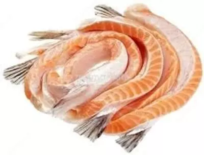 Брюшки лосося средносоленые