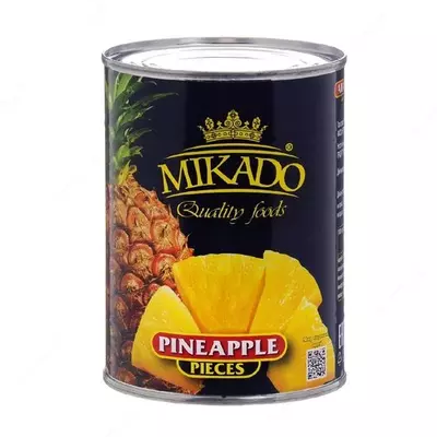 Konservalangan ananas Mikado 850ml