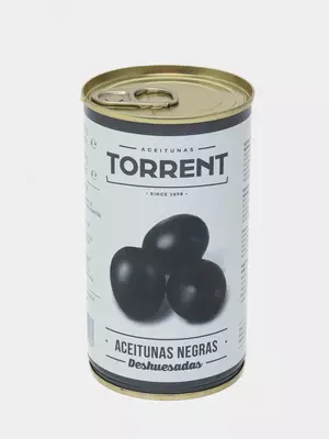 Маслины без косточки Torrent, 370 мл