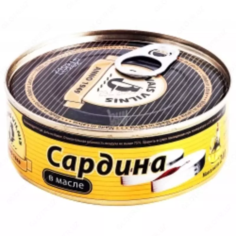 Yog ' tarkibidagi nozik sardalya 240 gr, Kaija