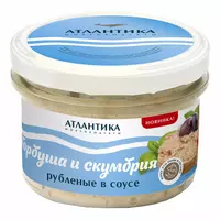 Krem pastasi Atlantika pushti qizil ikra-makkel 150 g