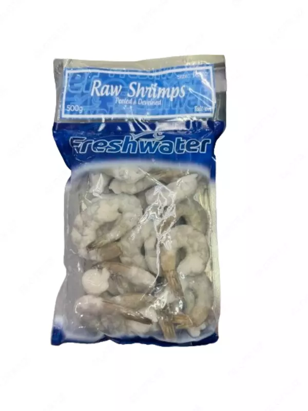 Креветки 16/20 "FreshWatter" сырой (500 грамм)