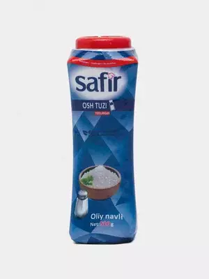 Safir osh tuzi 125gr, oliy navli