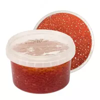 Икра Дары моря Имитированная Зернистая Красная 100г пластиковая банка