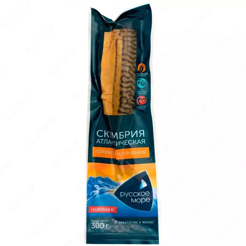 Скумбрия «Русское море», холодного копчения 300г