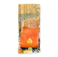 Лосось "Golden Fish" слабосолёный Филе кусок с кожей 300 гр - 120 000 сум