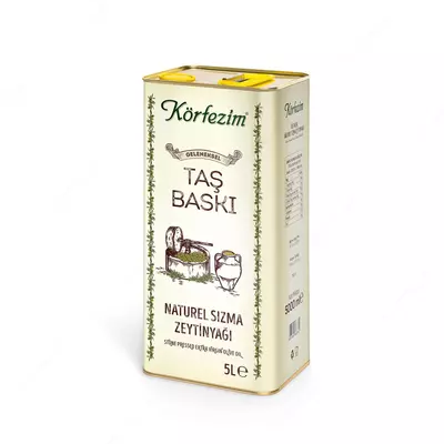 Körfezim sovuq presslangan zaytun moyi, 5 l