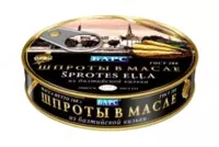 Шпроты "Барс" в масле из балтийской кильки (160 гр) - 20 000 сум
