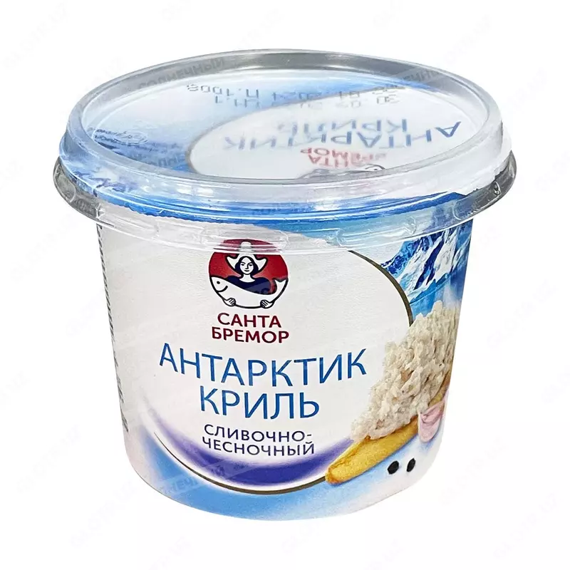 Makaron Santa Bremor Antarktika qaymoqli sarimsoq panjara 150 g