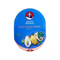 "Santa bremor" yog'idagi dengiz aralashmasi (180 g)
