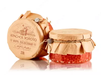 икра красное золото елисеевское 230гр