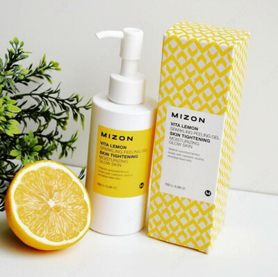 Эффективный пилинг-гель для лица Mizon Vita Lemon Sparkling Peeling Gel 150 мл - 120 000 so'm / dona
