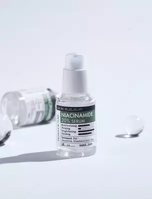 Осветляющая и успокаивающая Сыворотка Для Лица С Ниацинамидом Derma Factory Niacinamide 20% Serum