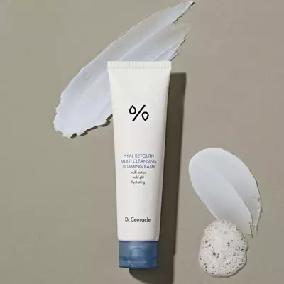 Увлажняющий очищающий бальзам-пенка Dr.Ceuracle Hyal Reyouth Multi Cleansing Foaming Balm