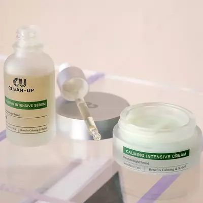 Интенсивная сыворотка против купероза с витамином К CUSKIN Clean-Up Calming Intensive Serum