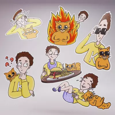 Разработка стикеров для Телеграм