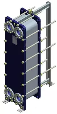 Теплообменник пластинчатый для ГВС 350 кВт