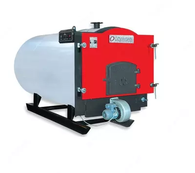 Твердотопливный водогрейный котел "OZMAKSAN" серии OKBK (Турция)