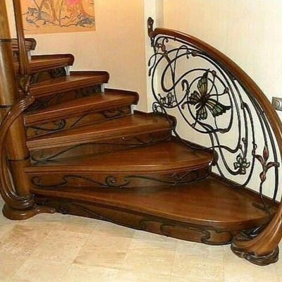 Лестница арт 010