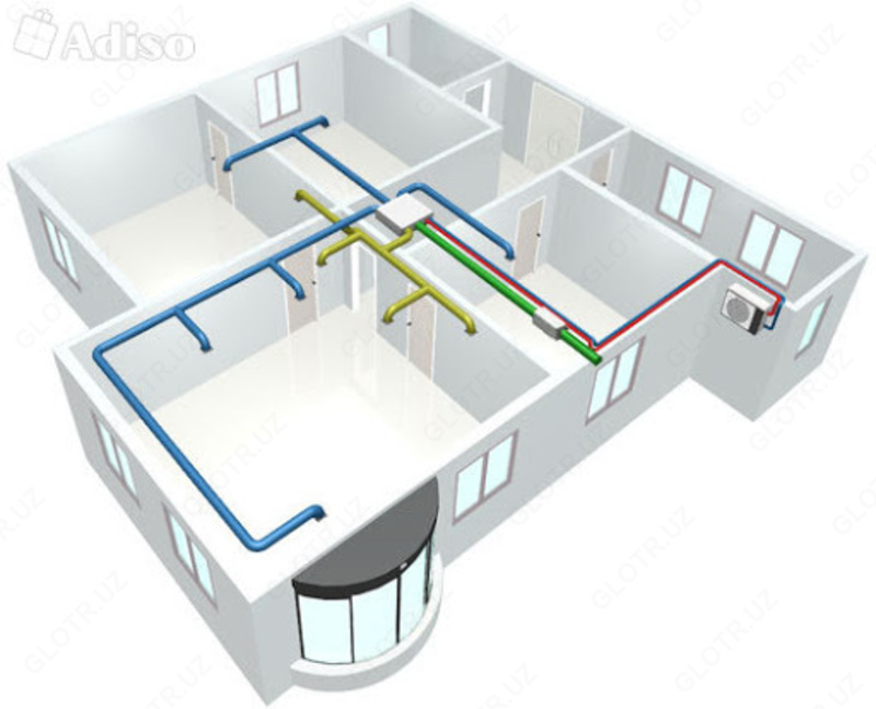TIBA-24 Сплит система канального типа - 18 732 029.8 сум