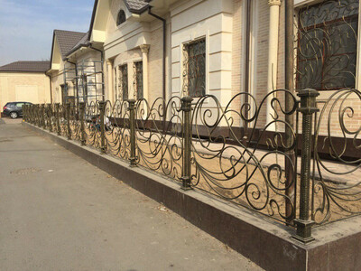 Кованые ограждения