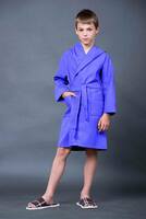 Детский банный халат AD-0756 - 132 500 сум