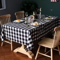 Дизайнерская скатерть в клетку "Ema Home" - от 115 000 сум