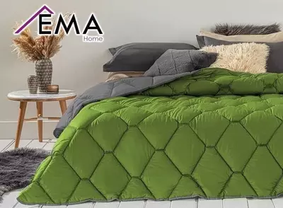 Двухстороннее полиэстеровое одеяло "Ema Home" 160 х 220 мм AD-0932 - 290 000 сум / шт.