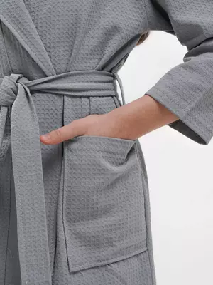 Детский вафельный халат AD-0671 OOO LAURA PERI FASHION