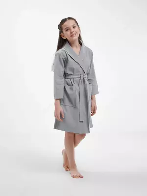Детский вафельный халат AD-0671 - OOO LAURA PERI FASHION