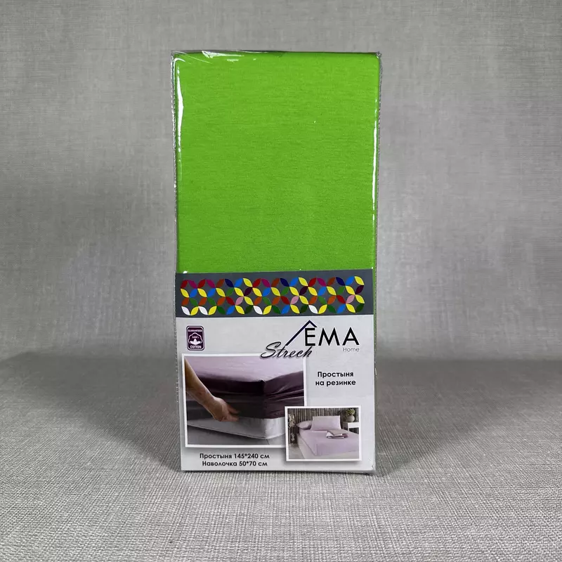 Простыня на резинке + наволочка AD-0688