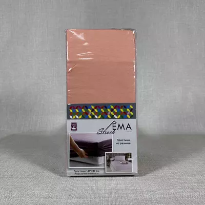 Простыня на резинке + наволочка AD-0688