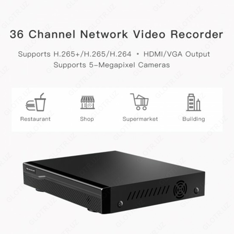  N8236 36-Канальный NVR аудио выход HD видеорегистратор - 