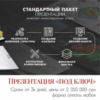   Бизнес-презентация под ключ за 3 дня: крупному бизнесу  инвесторам