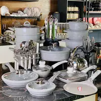 Набор кастрюль с гранитным покрытием от Life Smile