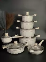 Набор кастрюль с гранитным покрытием от Life Smile