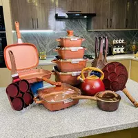 Набор кастрюль с гранитным покрытием от Life Smile