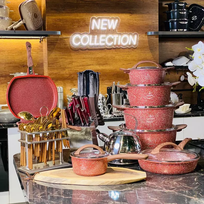 3 650 000 сум Набор кастрюль с гранитным покрытием от Life Smile