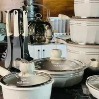 Набор кастрюль с гранитным покрытием от Life Smile