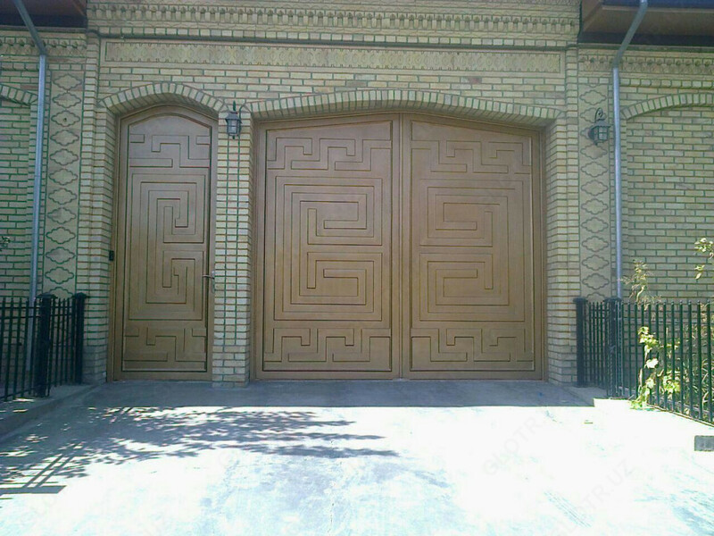 Металлические ворота - по запросу