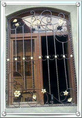 Изготовление кованых решеток на окна