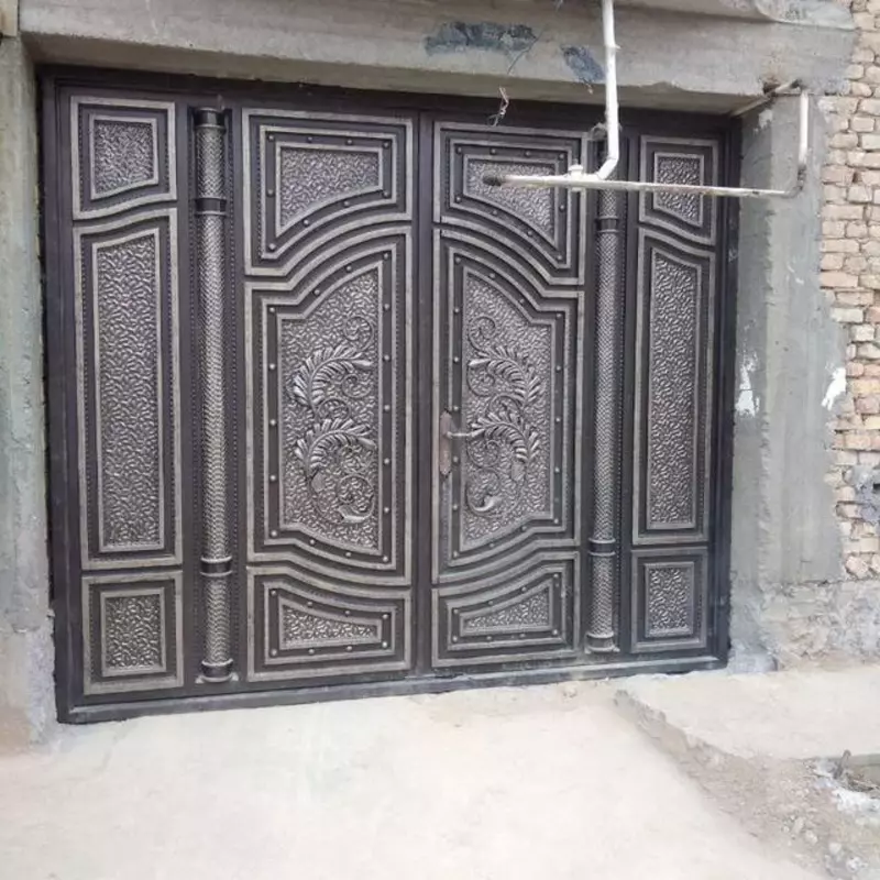 Металлические кованые ворота. Модель №2