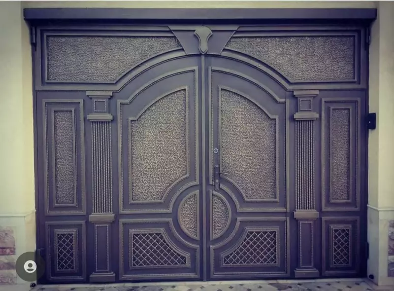 Металлические кованые ворота. Модель № 4