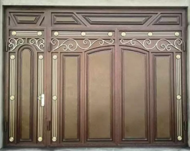 Металлические кованые ворота. Модель № 10